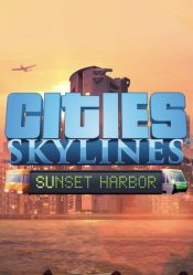 Cities: Skylines - Sunset Harbor DLC key- Steam